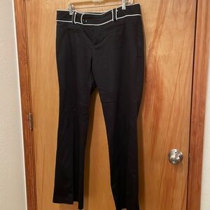 EUC FRIENDS Trousers, Black, Size 13, Straight Leg